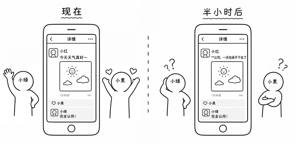 微信朋友圈二次编辑功能彻底无望,官方给出两种补救小技巧